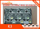 Kubota 엔진 트럭 &amp; 굴착기를 위한 무쇠 디젤 엔진 K3 K5 K6 실린더 해드