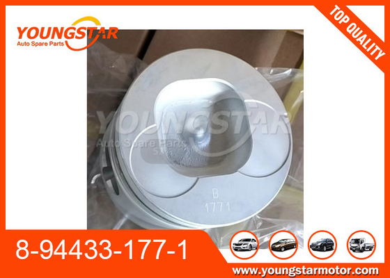 4JB1 STD R31 사각형 헤드 피스톤 세트 8-94433-177-1