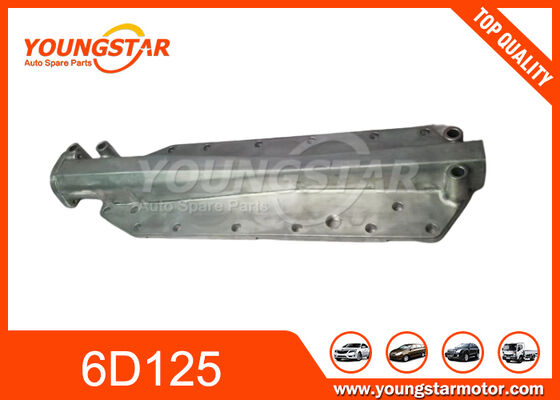 코마츠 엔진 6D125용 오일 쿨러 커버 6150-61-2123, 60000KM 보증
