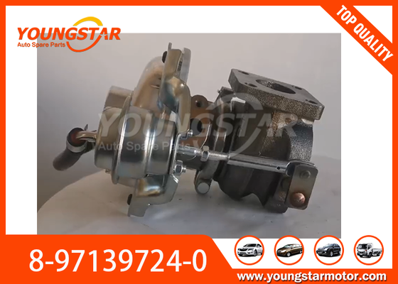 스틸 소재 터보 충전기 ISUZU 4JB1T 엔진 OEM 교체 8-97139724-0 1118010-44