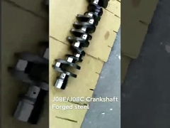 SK350-8 굴삭기 부분 히노 J08E J08C는 강제 크랭크 축 13411-2241을 합금합니다