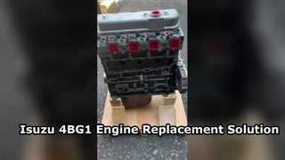 Isuzu 4BG1 4.3L 디젤 엔진 롱 블록 어셈블리