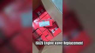 ISUZU 6BG1 6BD1 엔진 밸브 0114 0279 교체