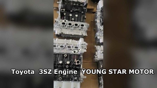 Toyota 3SZ 1.5 K3 VE 1.3L 엔진 롱 블록